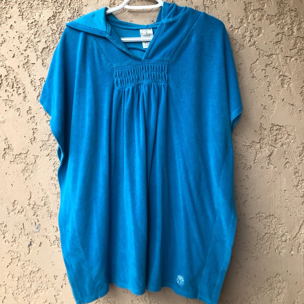 LANDS’END CHILDRENS POOL COVER UP- XL (16)